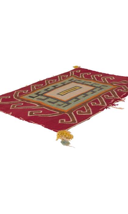 2 x 4 Late 19th Century Antique Germantown Navajo Rug 78640