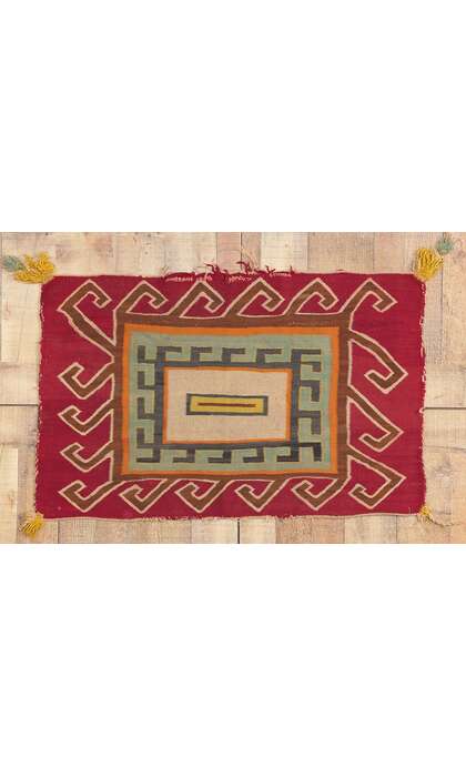 2 x 4 Late 19th Century Antique Germantown Navajo Rug 78640