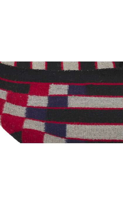 3 x 5 Late 19th Century Antique Germantown Optical Navajo Rug 78423