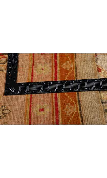 12 x 15 Late 19th Century Antique Pastel Turkish Oushak Rug 79232