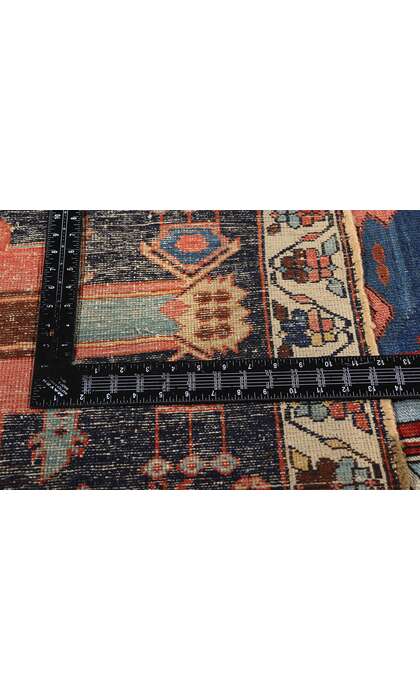 12 x 15 Late 19th Century Antique Persian Bakshaish Rug 79229