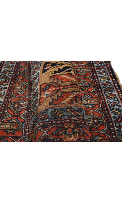 3 x 14 Antique Persian Bakshaish Rug 90039