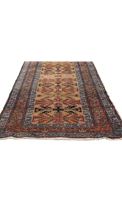 3 x 14 Antique Persian Bakshaish Rug 90039