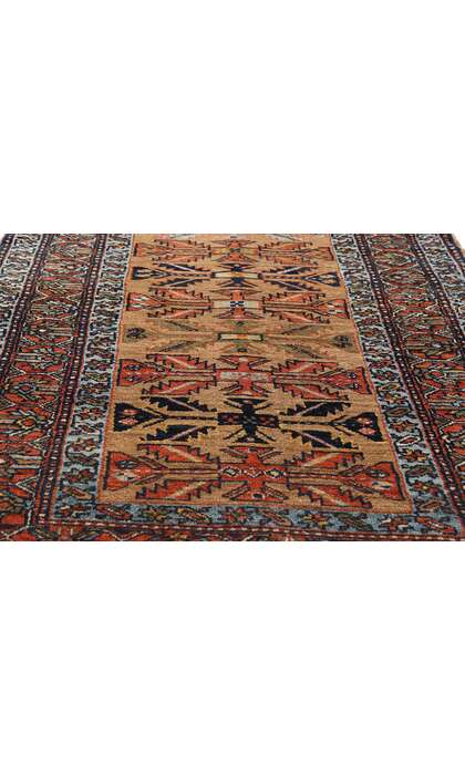 3 x 14 Antique Persian Bakshaish Rug 90039