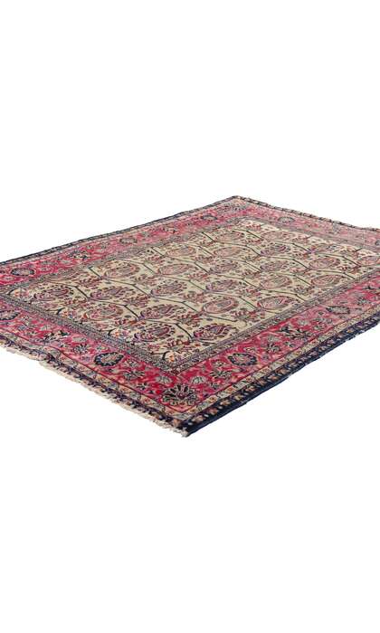 3 x 5 Late 19th Century Antique Persian Kerman Rug 79259