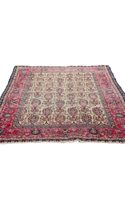 3 x 5 Late 19th Century Antique Persian Kerman Rug 79259