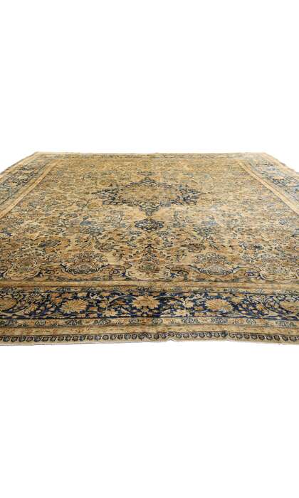 10 x 14 Late 19th Century Antique Persian Lavar Kerman Rug 73582