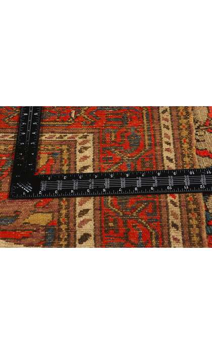 4 x 7 Late 19th Century Antique Persian Malayer Rug 79214