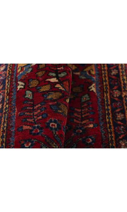 2 x 2 Antique Persian Sarouk Rug 79241
