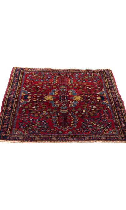 2 x 2 Antique Persian Sarouk Rug 79241