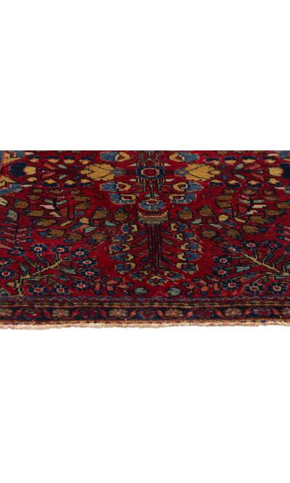 2 x 2 Antique Persian Sarouk Rug 79241