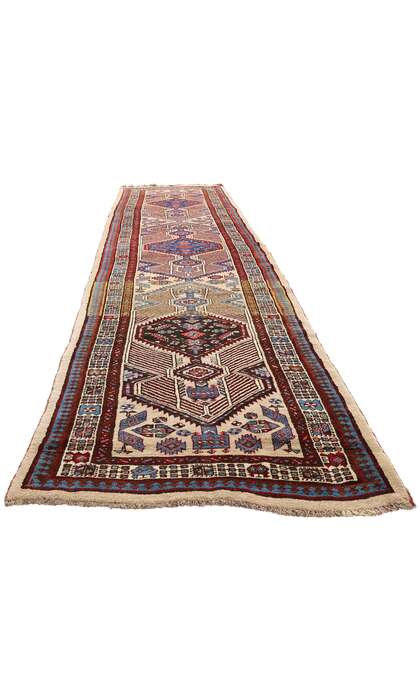 3 x 15 Antique Persian Tribal Sarab Rug Runner 90035