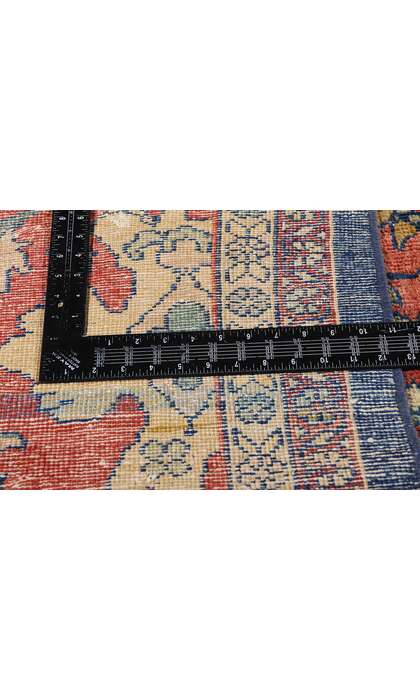 14 x 19 Late 19th Century Antique Persian Sultanabad Rug 79228