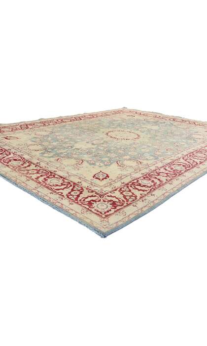 8 x 11 Antique Persian Tabriz Rug 60874