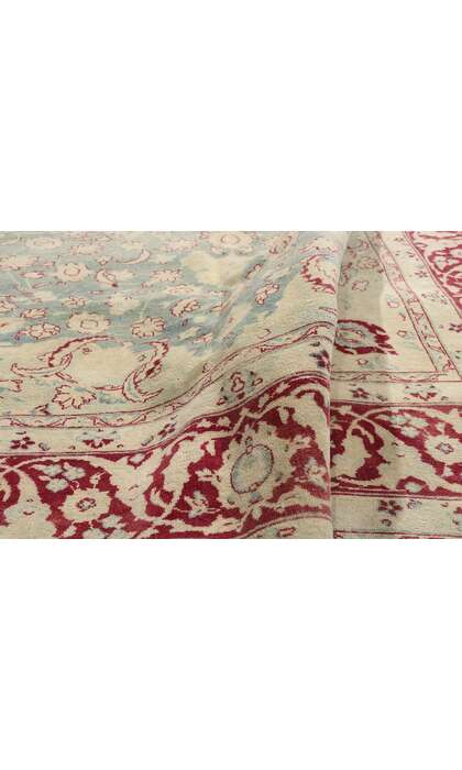 8 x 11 Antique Persian Tabriz Rug 60874