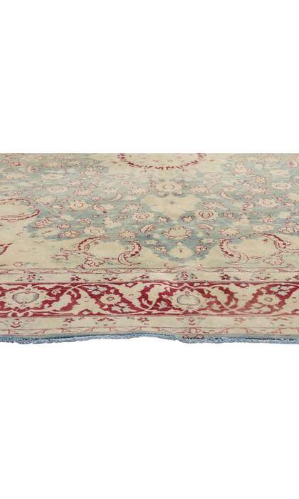 8 x 11 Antique Persian Tabriz Rug 60874