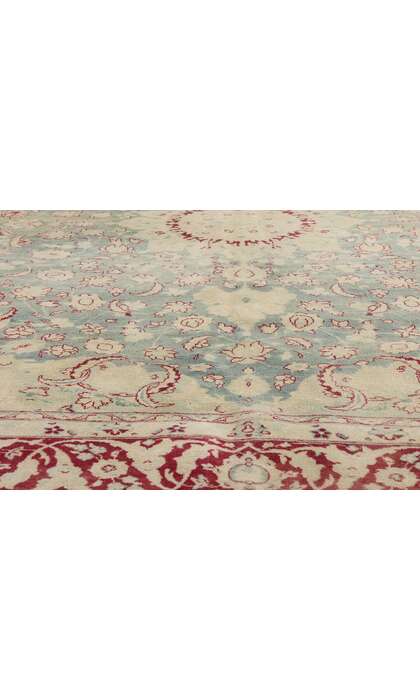 8 x 11 Antique Persian Tabriz Rug 60874