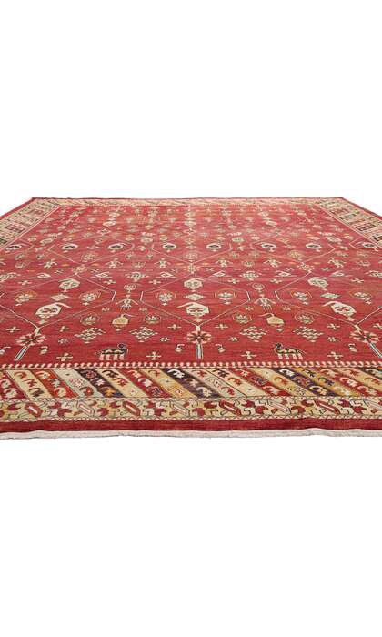 12 x 15 Vintage Turkish Oushak Rug 79254