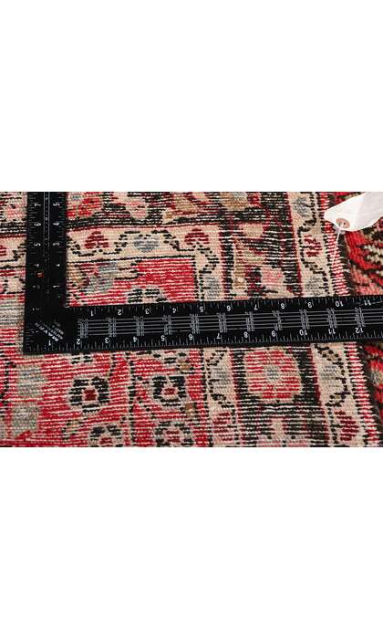 3 x 21 Antique Persian Dergazine Hamadan Rug Runner 90037
