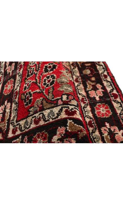 3 x 21 Antique Persian Dergazine Hamadan Rug Runner 90037