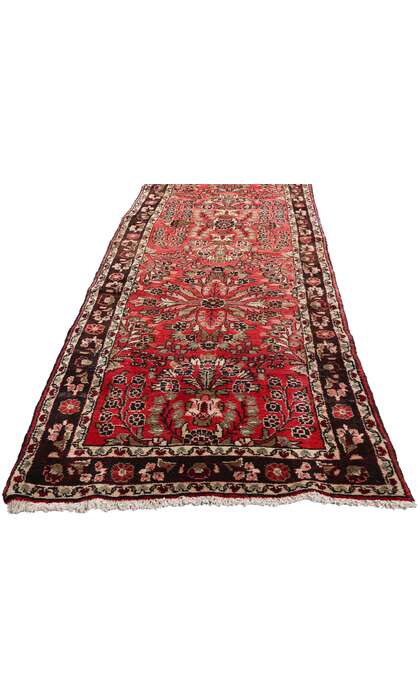 3 x 21 Antique Persian Dergazine Hamadan Rug Runner 90037