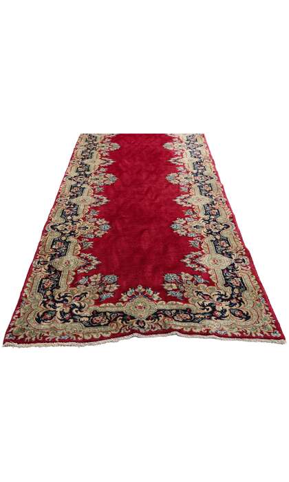 3 x 16 Antique Red Persian Kerman Rug Runner 90031