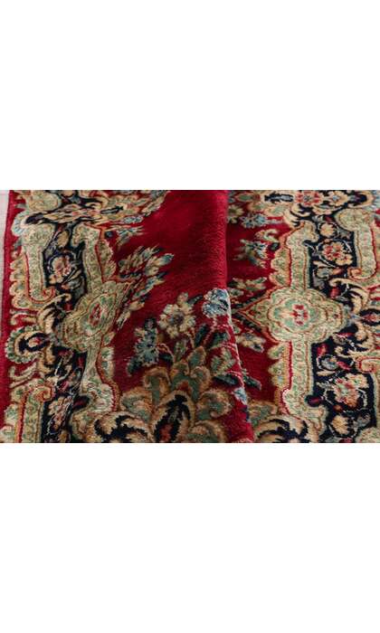 3 x 16 Antique Red Persian Kerman Rug Runner 90032