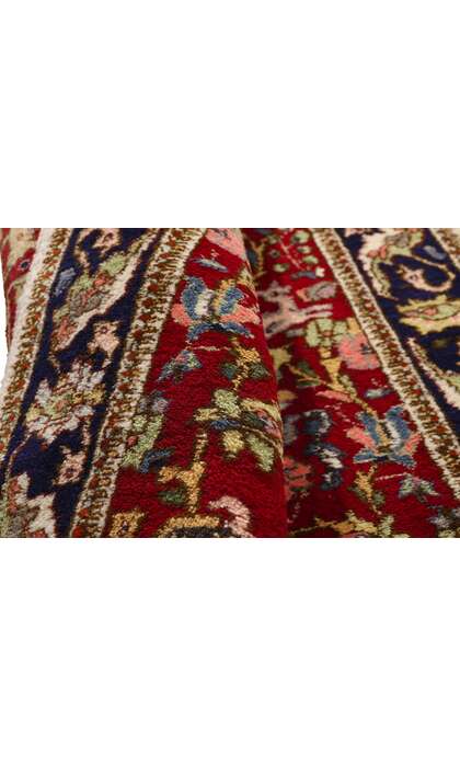 3 x 13 Antique Red Persian Tabriz Rug Runner 90033