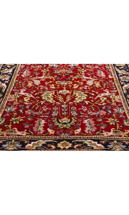 3 x 13 Antique Red Persian Tabriz Rug Runner 90033