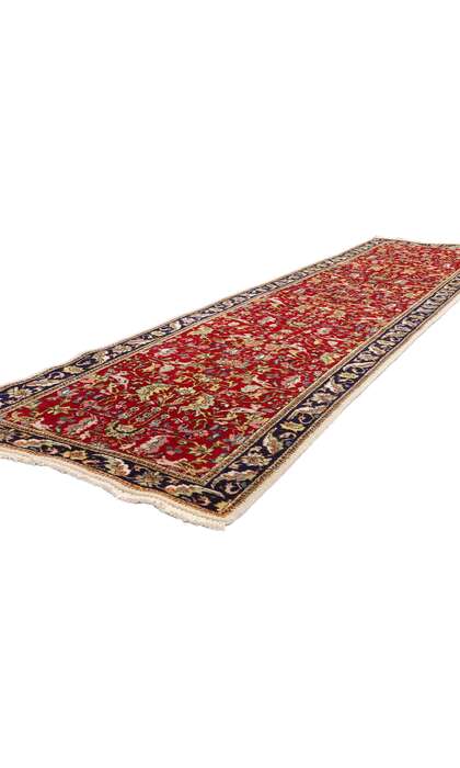 3 x 13 Antique Red Persian Tabriz Rug 90034