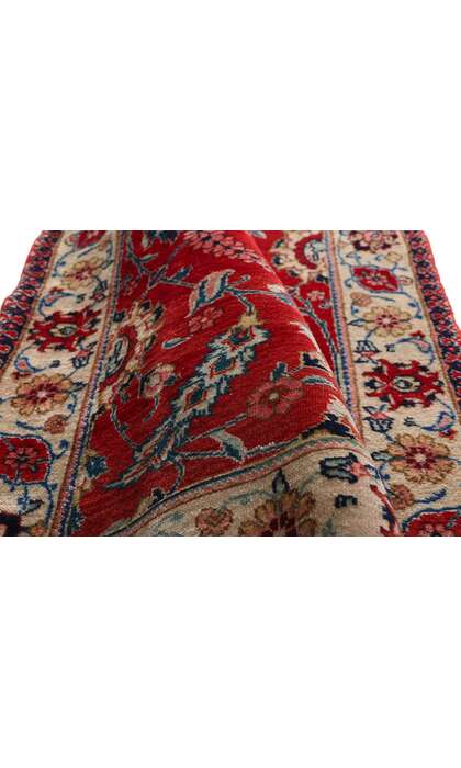 3 x 19 Antique Red Persian Tabriz Rug Runner 90036