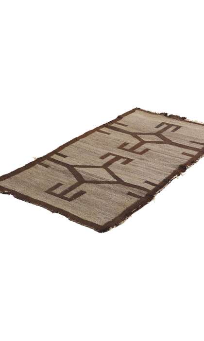 2 x 3 Late 19th Century Antique Transitional Navajo Rug 79216