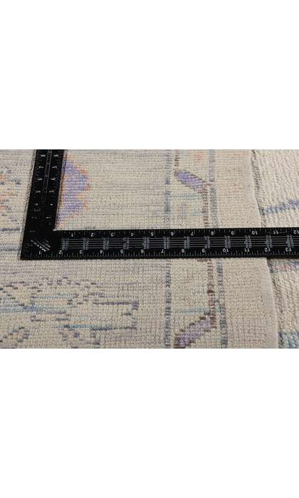 7 x 10 Modern Colorful Turkish Oushak Rug 54003