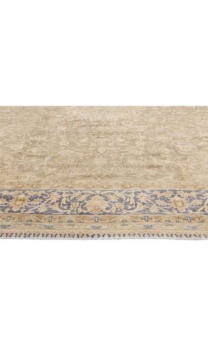 10 x 14 Late 19th Century Distressed Antique Persian Kerman Rug 60828