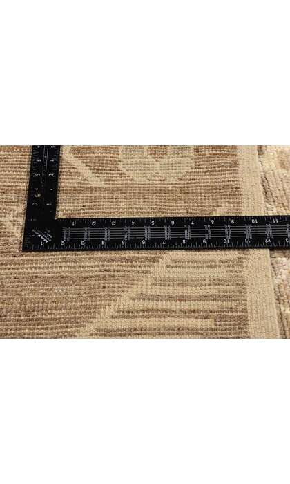 8 x 10 Vintage Earth-Tone Turkish Oushak Rug 54002