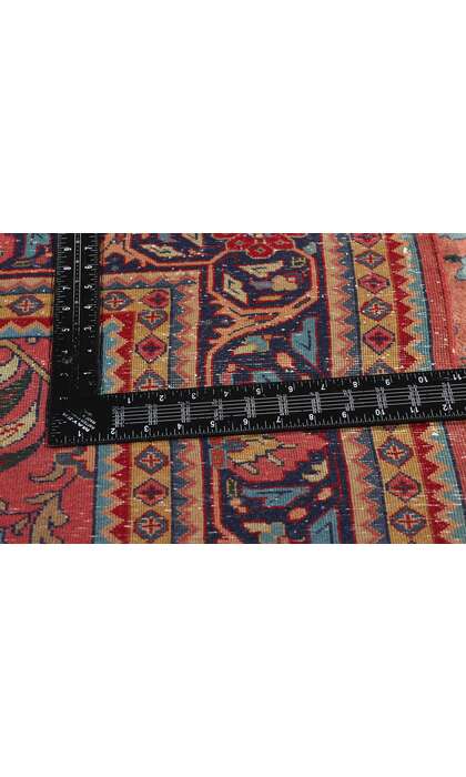 6 x 9 Vintage Indian Sarouk Rug 79209