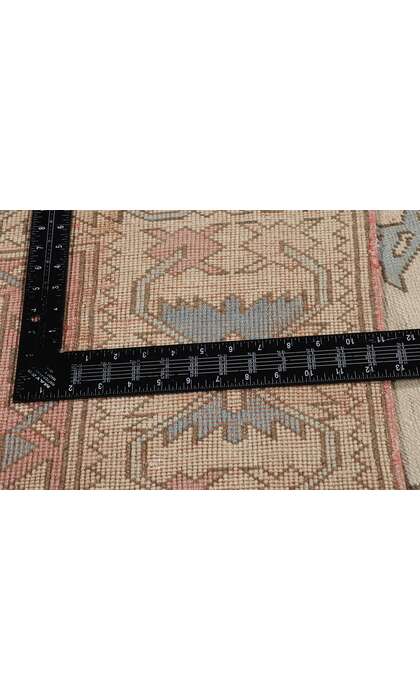 6 x 9 Vintage Pastel Turkish Oushak Rug 53992