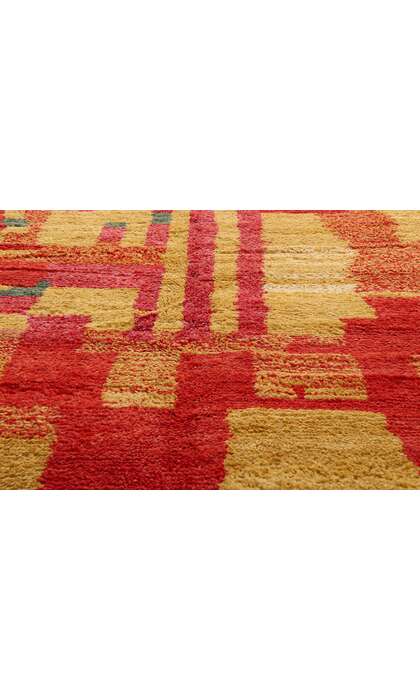 10 x 14 Modern Abstract Moroccan Rug 80569
