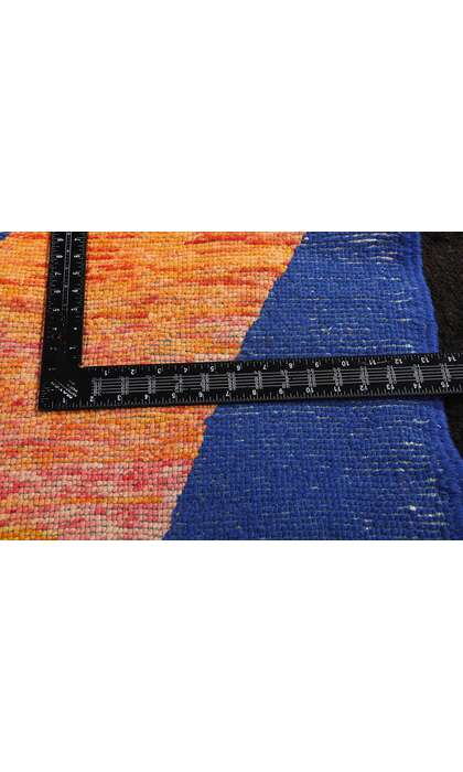 10 x 13 Modern Abstract Beni Mrirt Moroccan Rug 21649