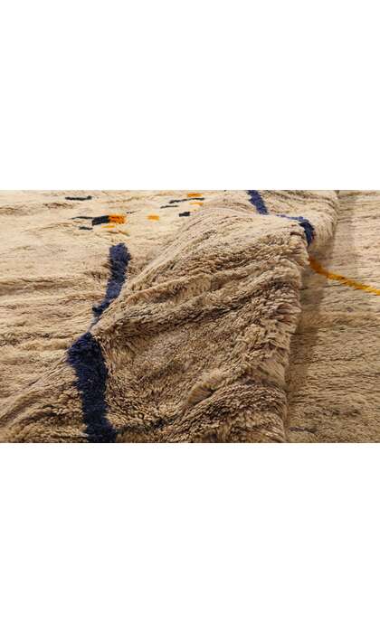 10 x 13 Modern Abstract Beni Mrirt Moroccan Rug 21642