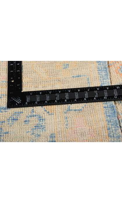 3 x 20 Modern Colorful Turkish Oushak Rug 54018