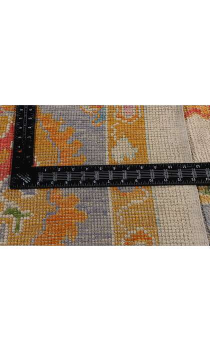 9 x 12 Colorful Turkish Oushak Rug 52165