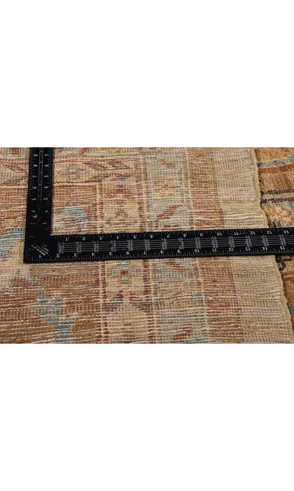 13 x 18 Modern Earth-Tone Persian Sultanabad Rug 76553