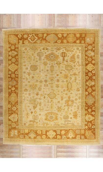 12 x 15 Modern Oushak Rug 30175