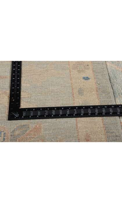 10 x 14 Modern Light Blue Oushak Rug 80929