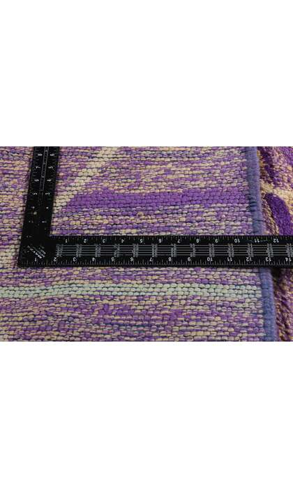 10 x 13 Modern Purple Beni Mrirt Moroccan Rug 20809