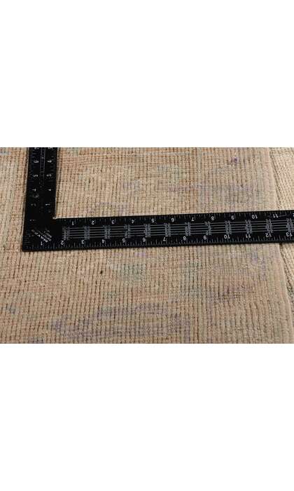 8 x 10 Vintage Muted Turkish Oushak Rug 53994