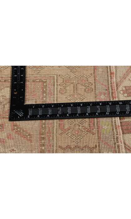 3 x 7 Vintage Pink Turkish Oushak Rug 53999