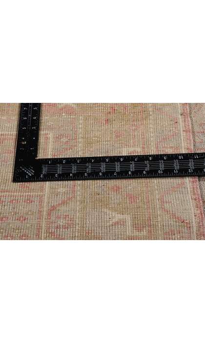 4 x 8 Vintage Pink Turkish Oushak Rug 54000