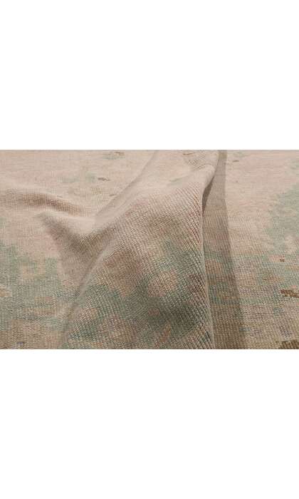 5 x 8 Vintage Pink Turkish Oushak Rug 53995